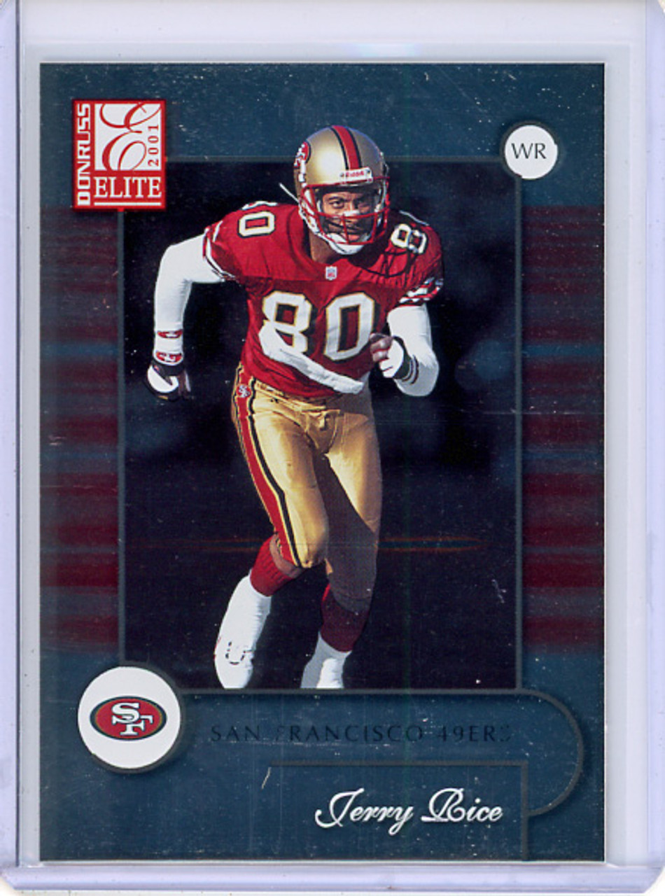 Jerry Rice 2001 Donruss Elite #78 (CQ)