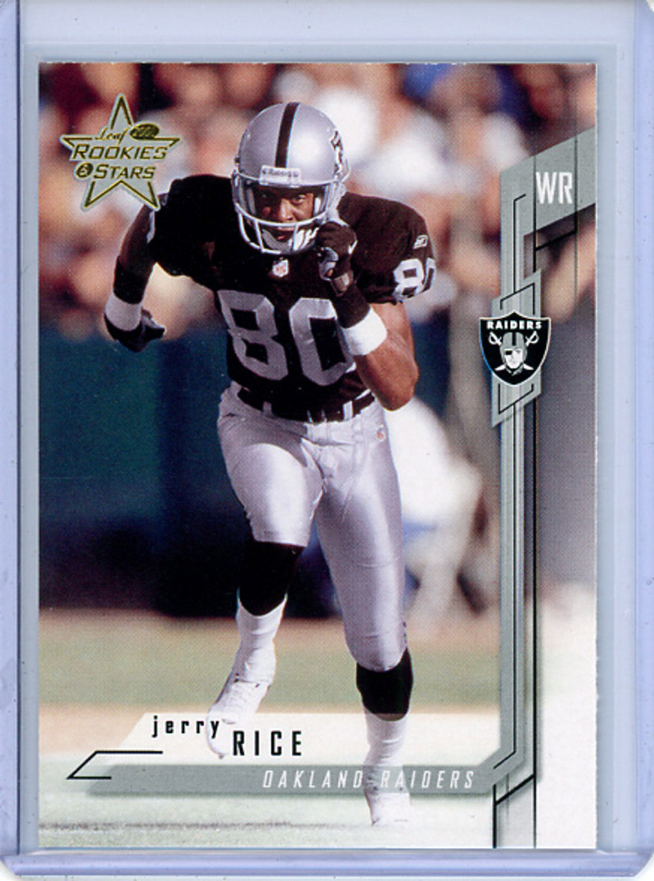 Jerry Rice 2001 Leaf Rookies & Stars #46 (CQ)