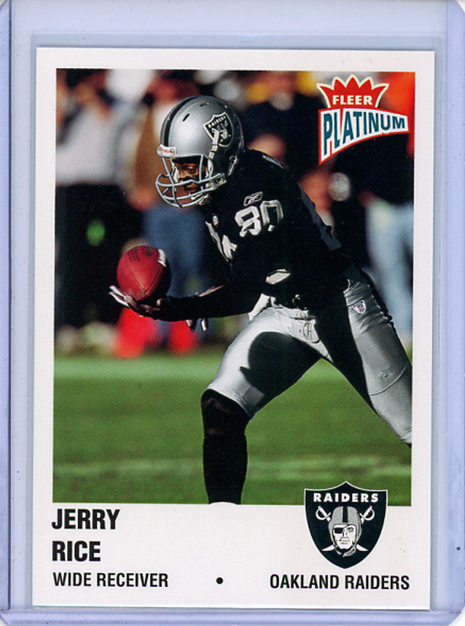 Jerry Rice 2003 Platinum #155 (CQ)