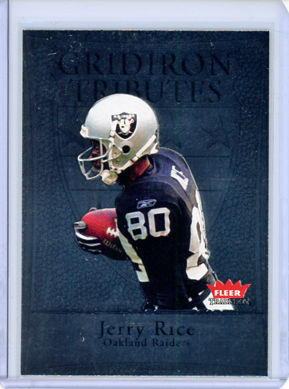 Jerry Rice 2004 Tradition, Gridiron Tributes #GT-7 (CQ)