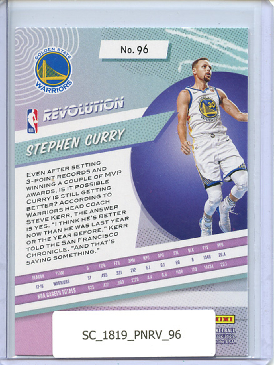 Stephen Curry 2018-19 Revolution #96