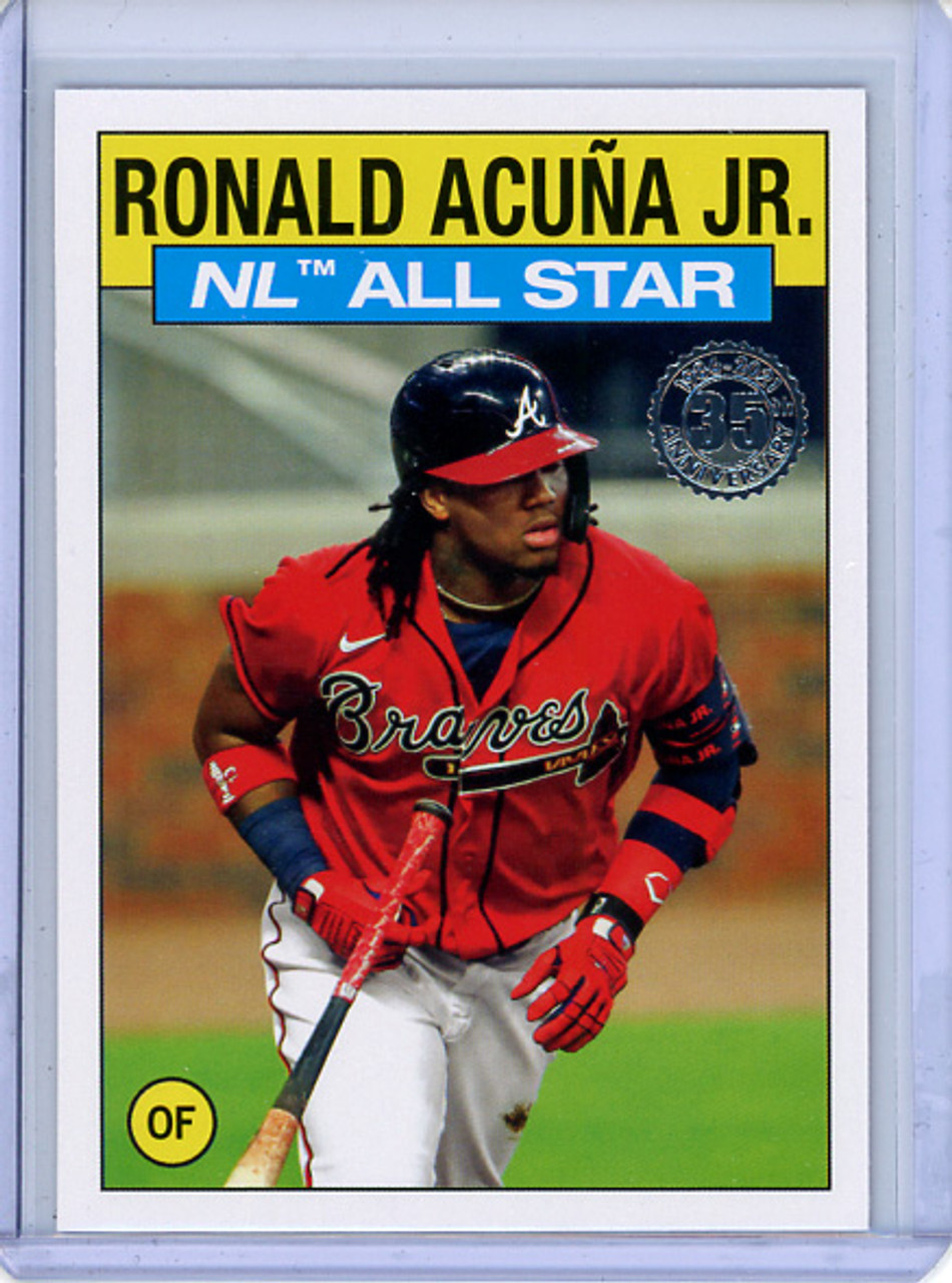 Ronald Acuna Jr. 2021 Topps, 1986 Topps All Star #86AS-39 (CQ)