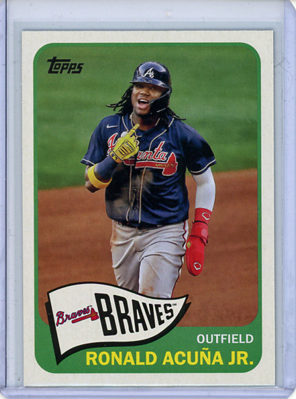 Ronald Acuna Jr. 2021 Topps, 1965 Topps Redux #T65-6 (CQ)