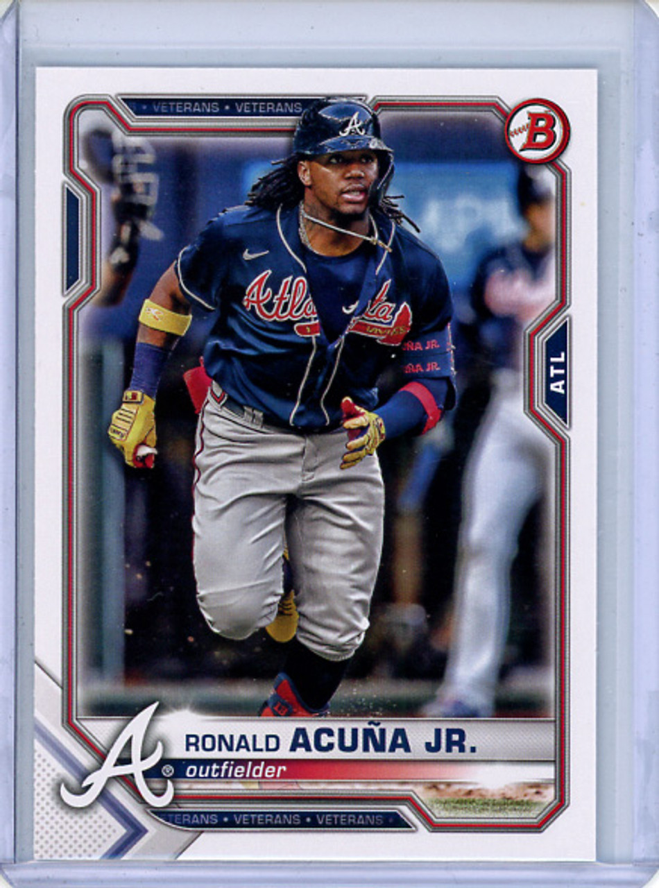 Ronald Acuna Jr. 2021 Bowman #62 (CQ)