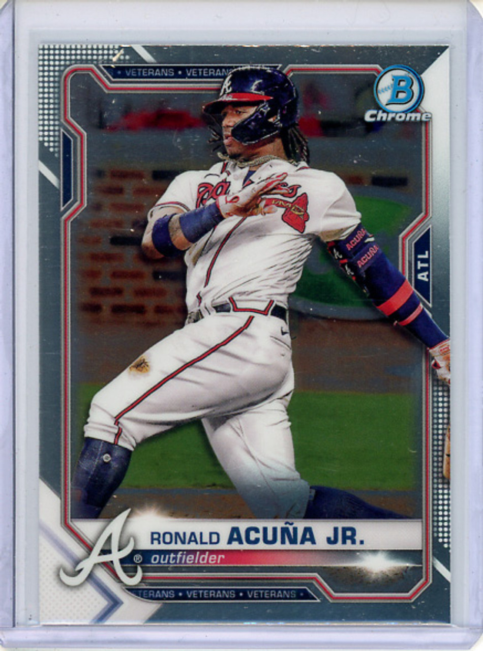 Ronald Acuna Jr. 2021 Bowman Chrome #11 (CQ)