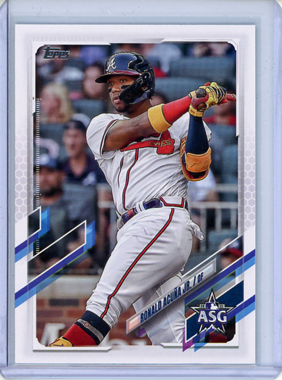 Ronald Acuna Jr. 2021 Topps Update, MLB All-Stars #ASG-2 (CQ)