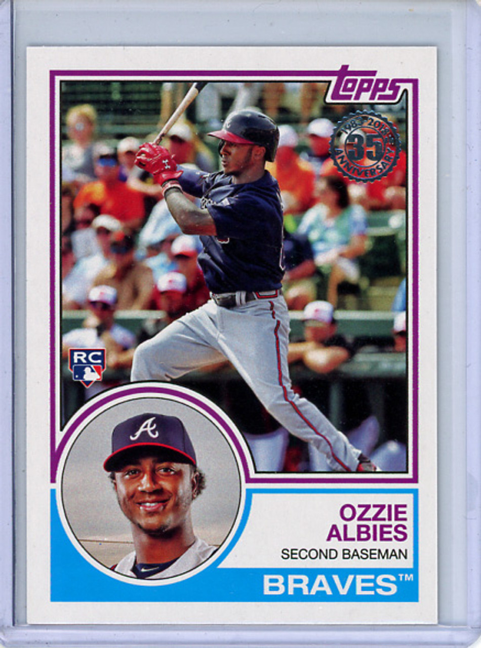 Ozzie Albies 2018 Topps, 1983 Topps #83-40 (CQ)