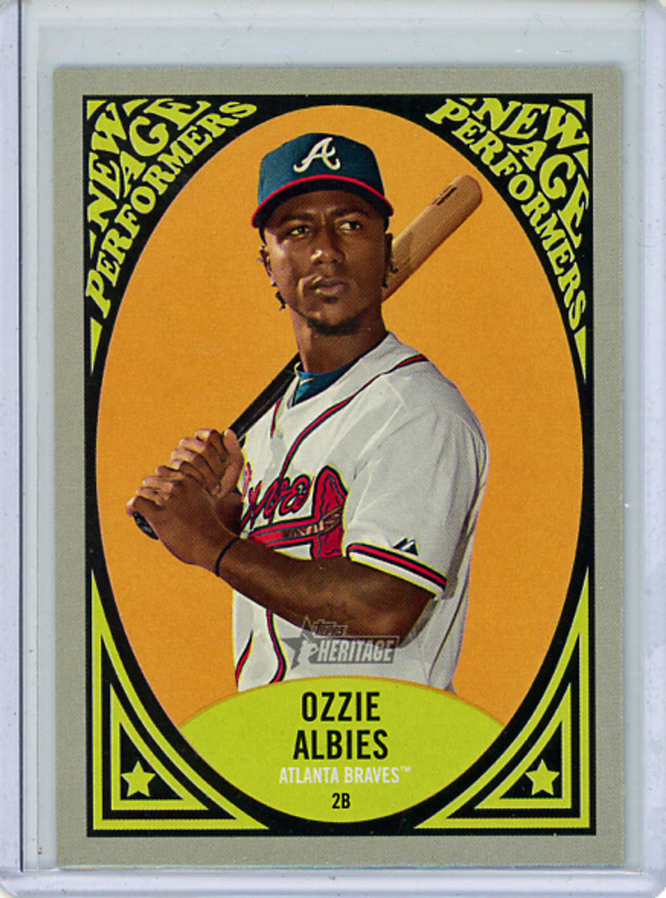 Ozzie Albies 2018 Heritage, New Age Performers #NAP-18 (CQ)