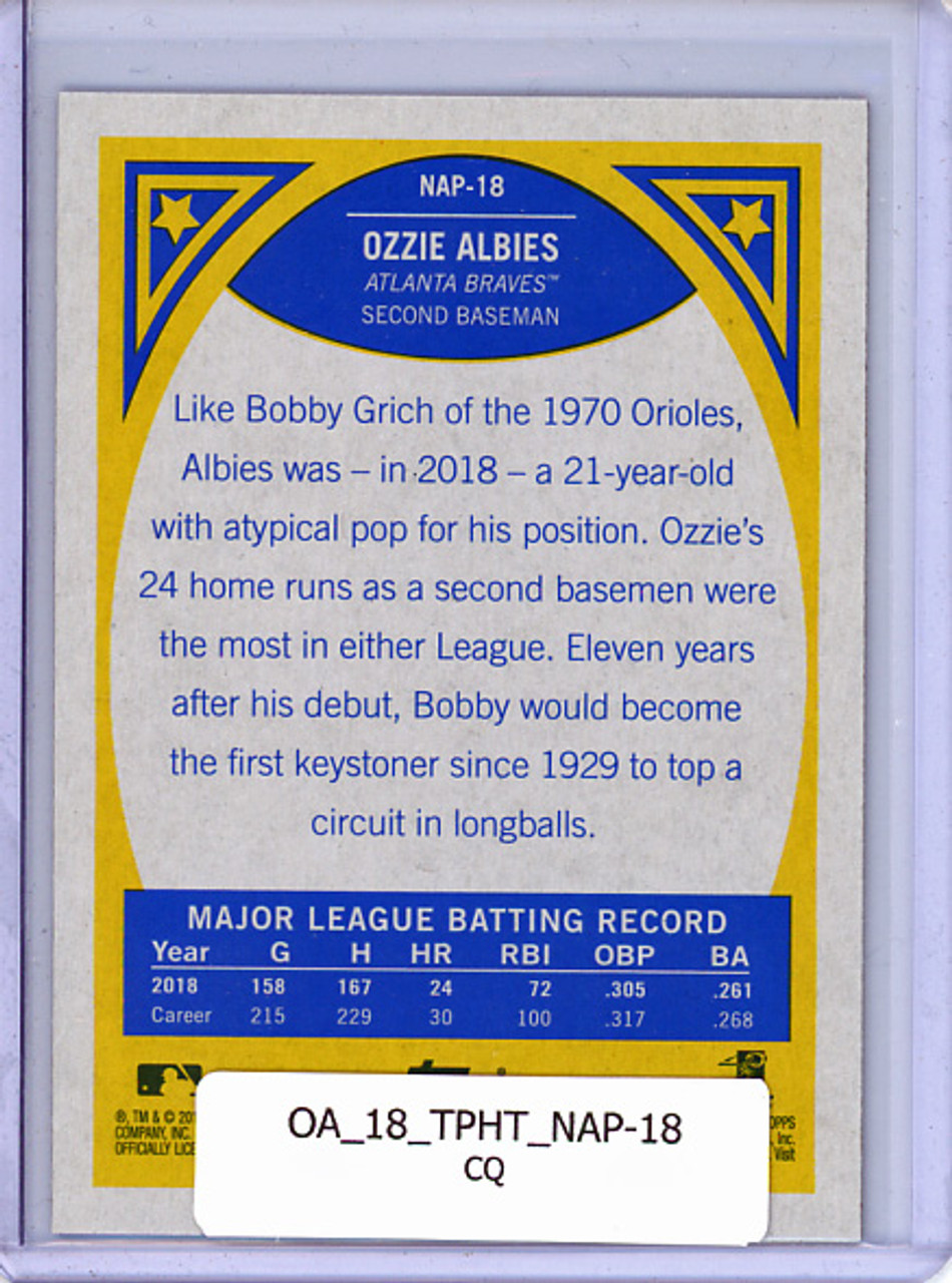 Ozzie Albies 2018 Heritage, New Age Performers #NAP-18 (CQ)