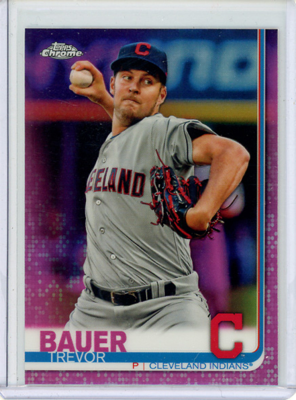 Trevor Bauer 2019 Topps Chrome Update #107 Pink Refractors (CQ)