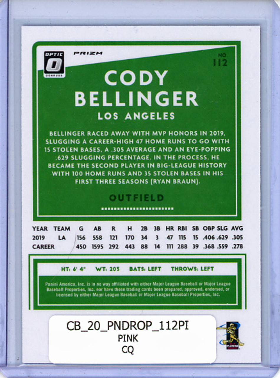 Cody Bellinger 2020 Donruss Optic #112 Pink (CQ)