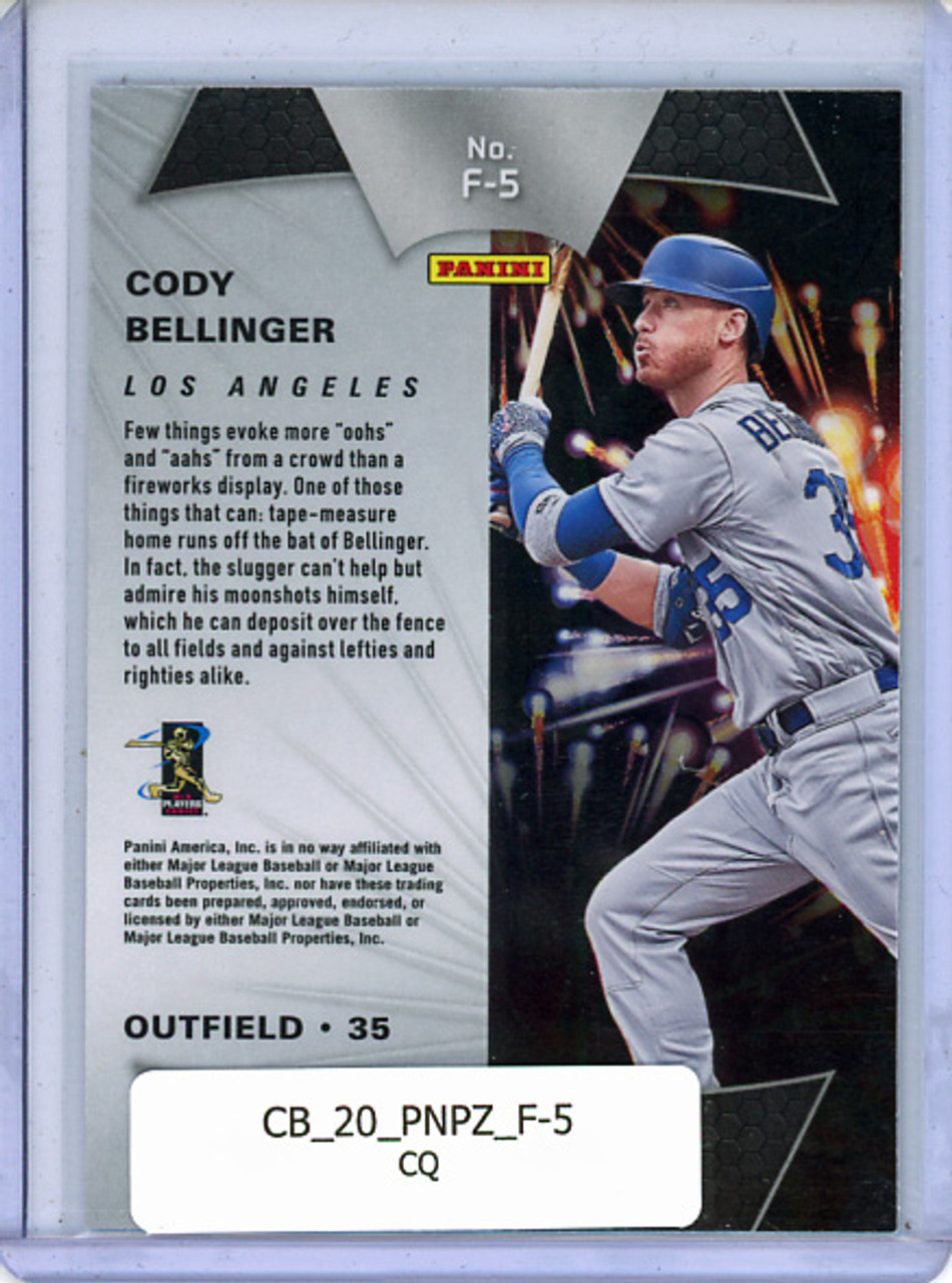 Cody Bellinger 2020 Prizm, Fireworks #F-5 (CQ)