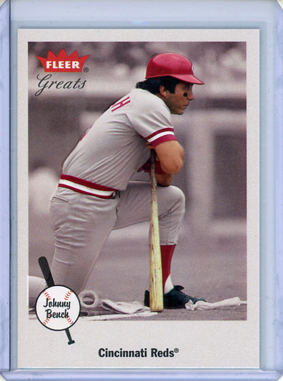 Johnny Bench 2002 Fleer Greats of the Game #87 (CQ)