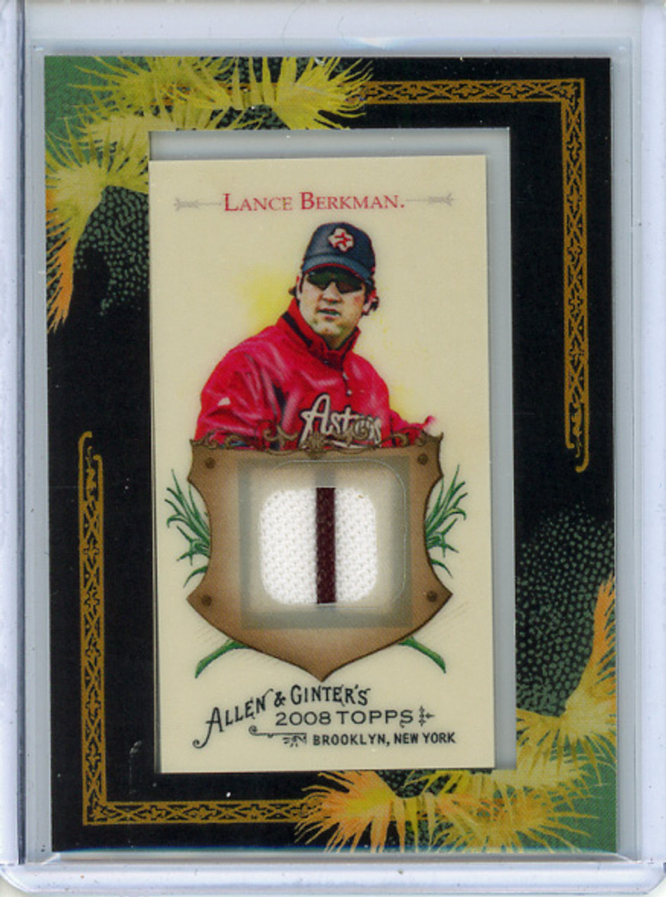 Lance Berkman 2008 Allen & Ginter, Relics #AGR-LB (1) (CQ)