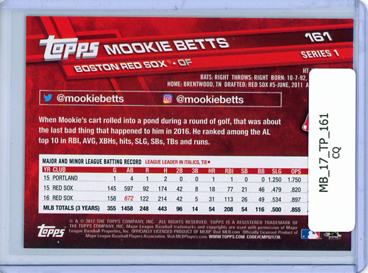 Mookie Betts 2017 Topps #161 (CQ)