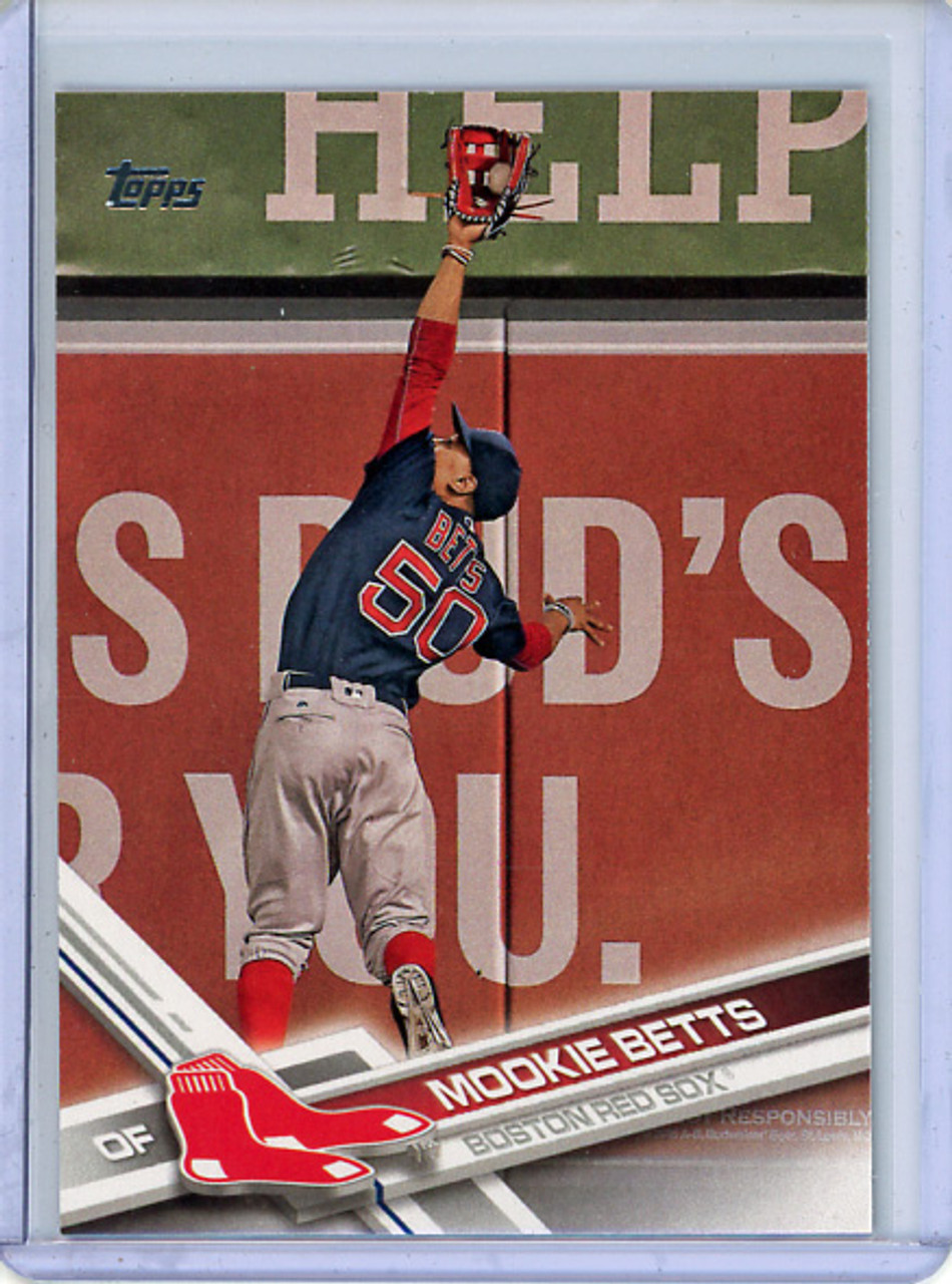 Mookie Betts 2017 Topps #161 (CQ)