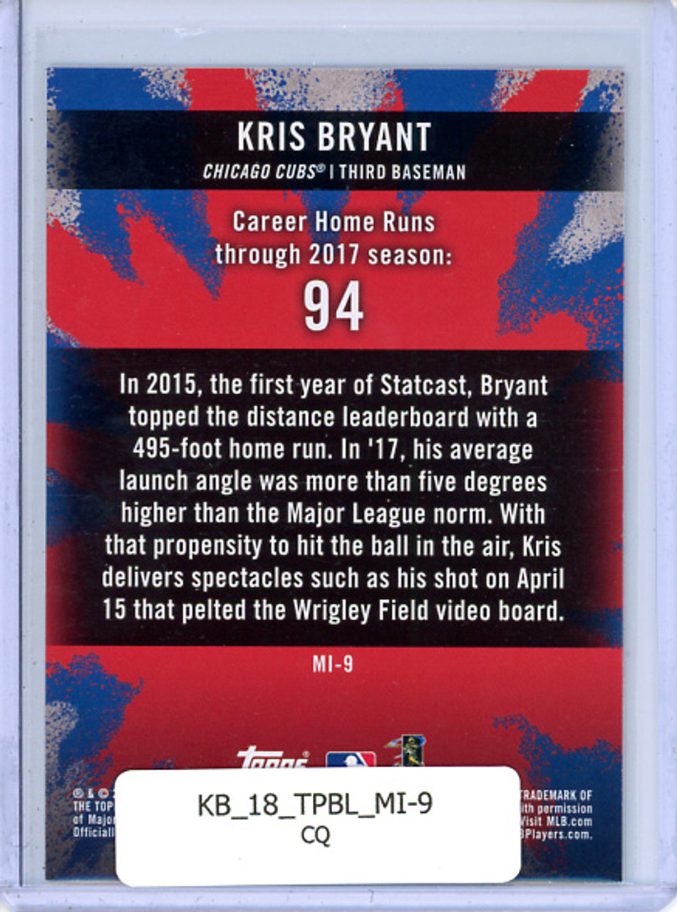 Kris Bryant 2018 Big League, Ministers of Mash #MI-9 (CQ)