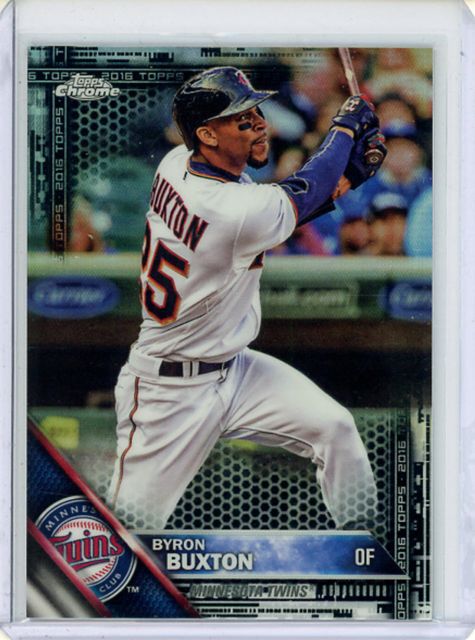 Byron Buxton 2016 Topps Chrome #83 Refractors (CQ)