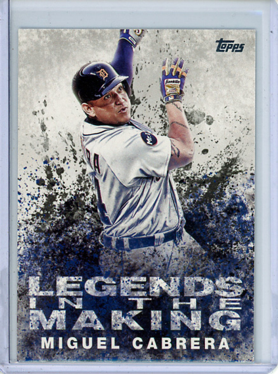 Miguel Cabrera 2018 Topps, Legends in the Making #LTM-MC (CQ)