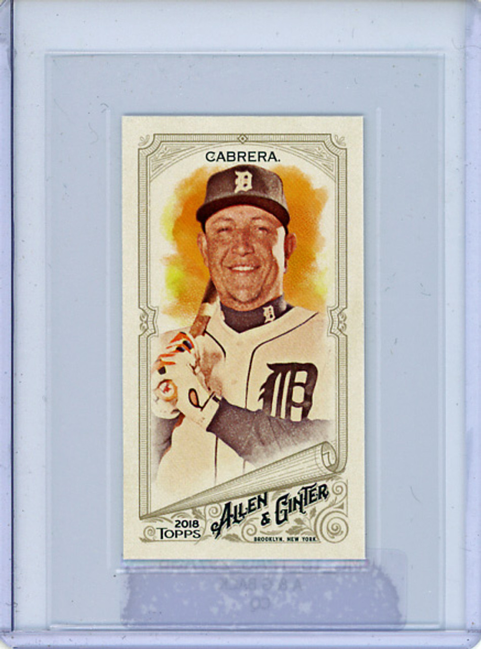 Miguel Cabrera 2018 Allen & Ginter #297 A & G Back (CQ)