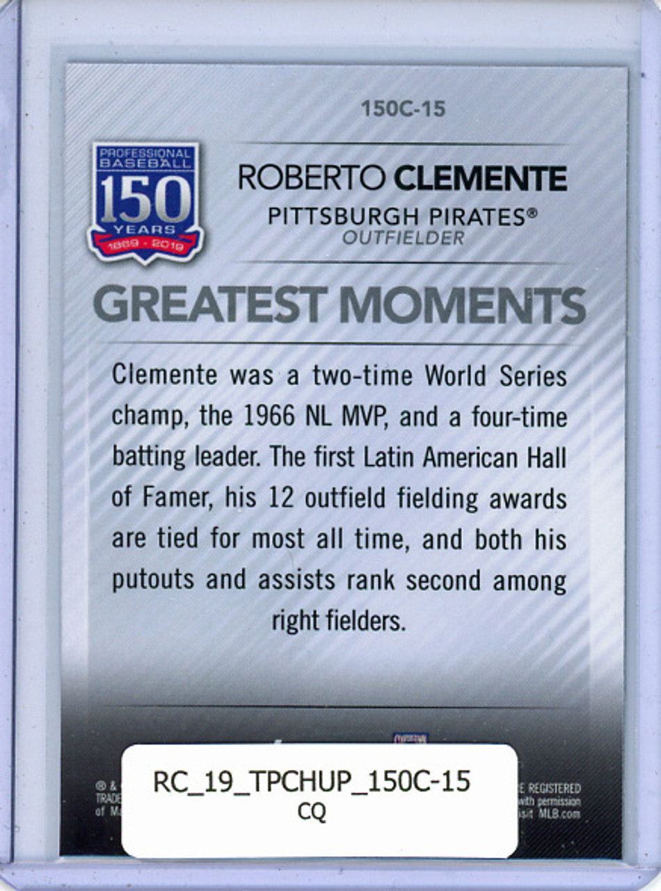 Roberto Clemente 2019 Topps Chrome Update, 150 Years of Professional Baseball #150C-15 (CQ)
