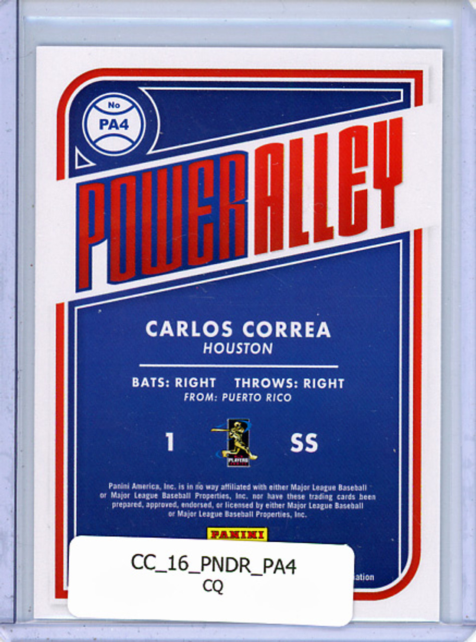 Carlos Correa 2016 Donruss, Power Alley #PA4 (CQ)