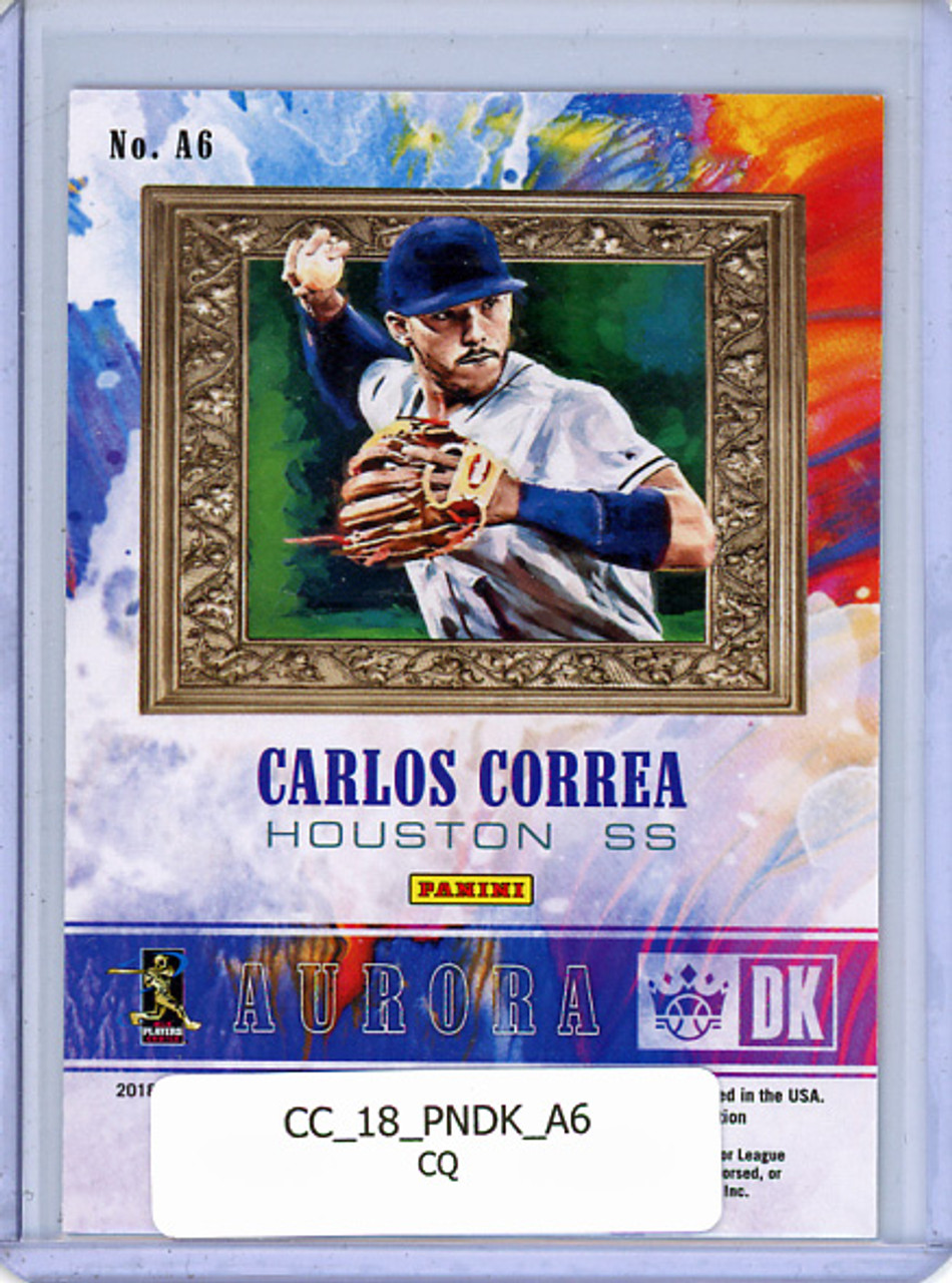 Carlos Correa 2018 Diamond Kings, Aurora #A6 (CQ)