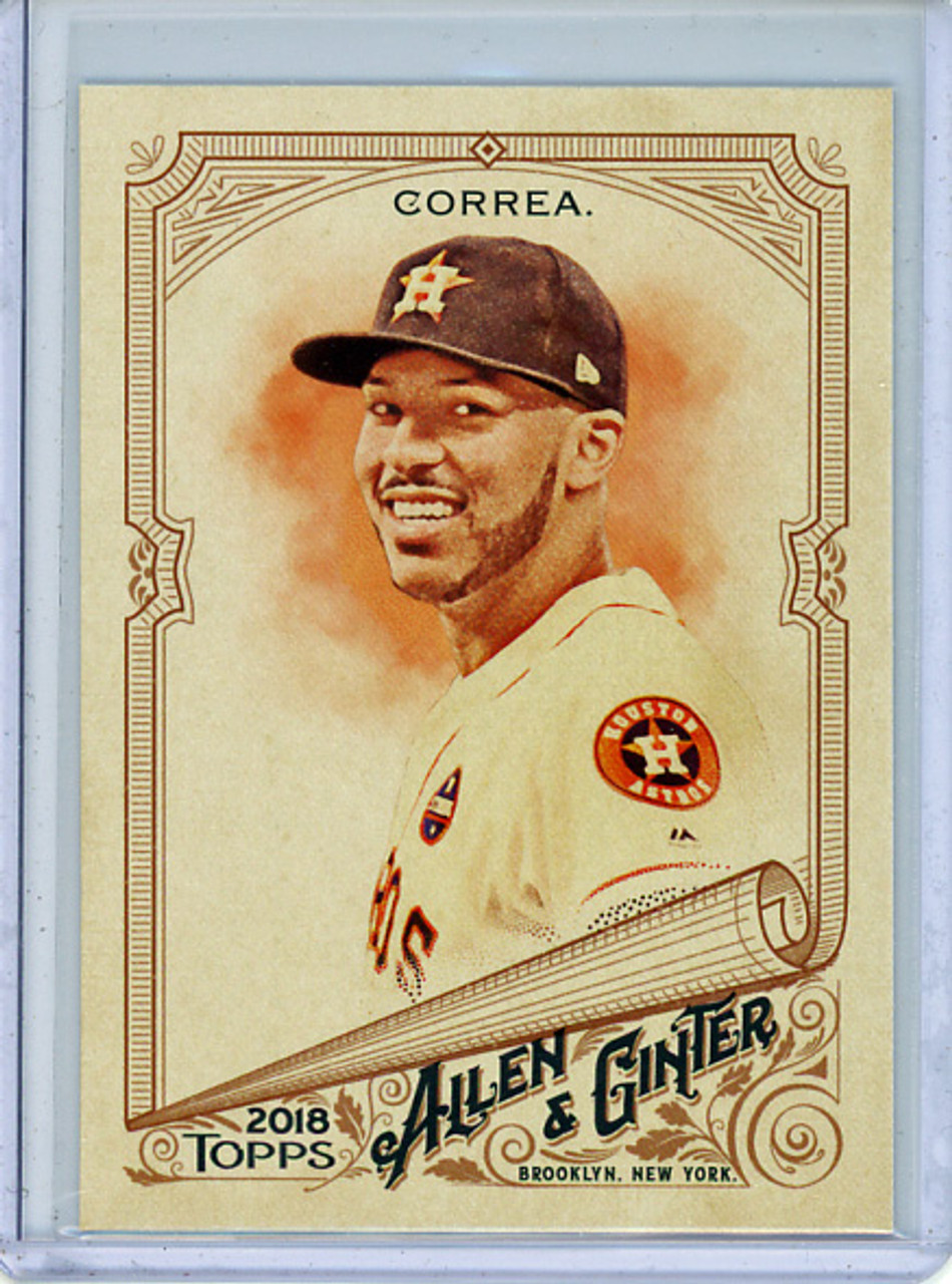 Carlos Correa 2018 Allen & Ginter #30 (CQ)