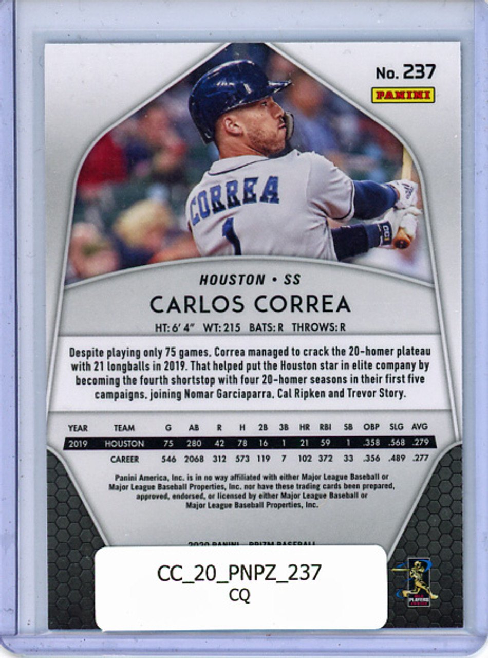 Carlos Correa 2020 Prizm #237 (CQ)