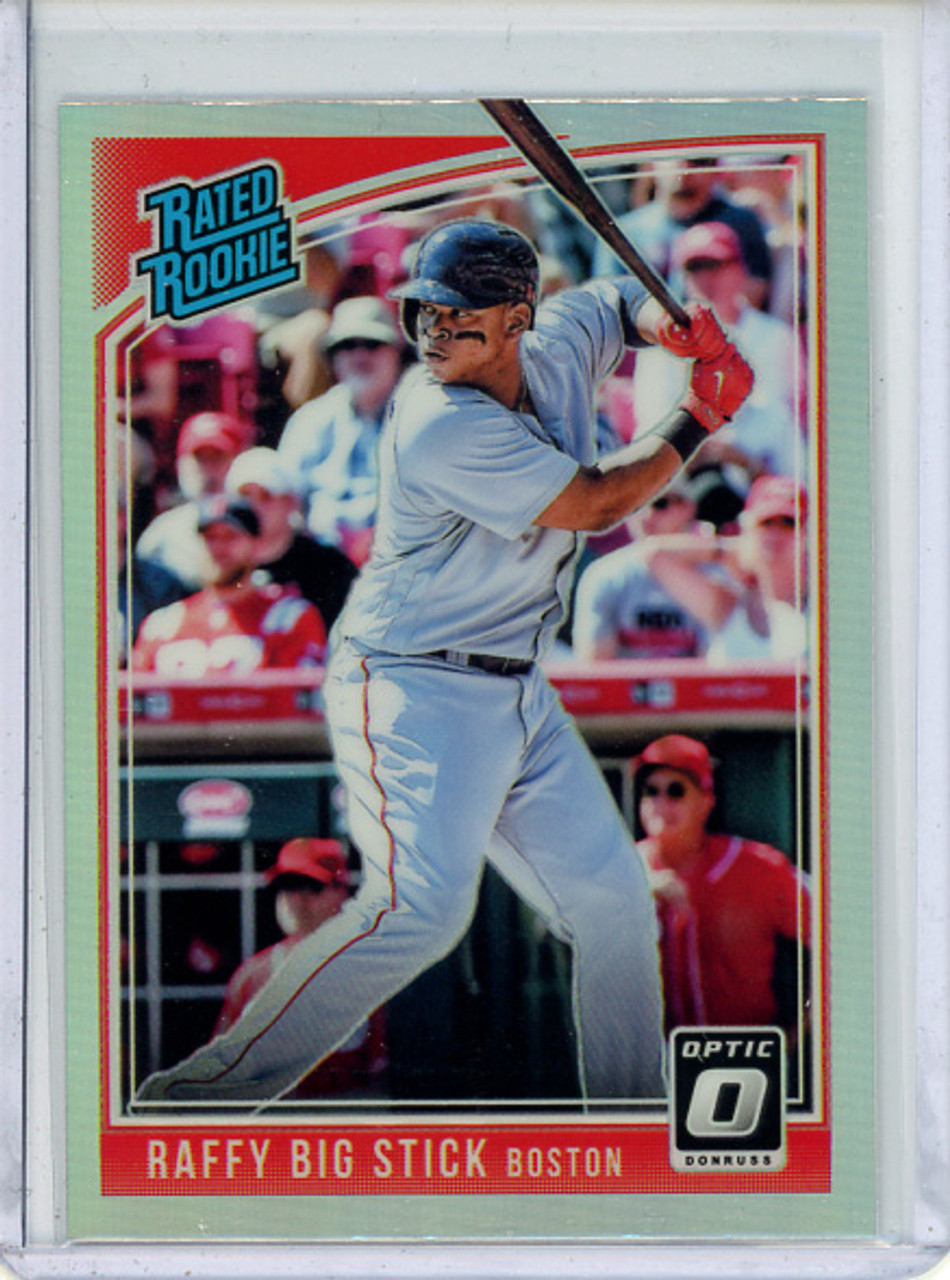 Rafael Devers 2018 Donruss Optic #35 Variations Holo (CQ)