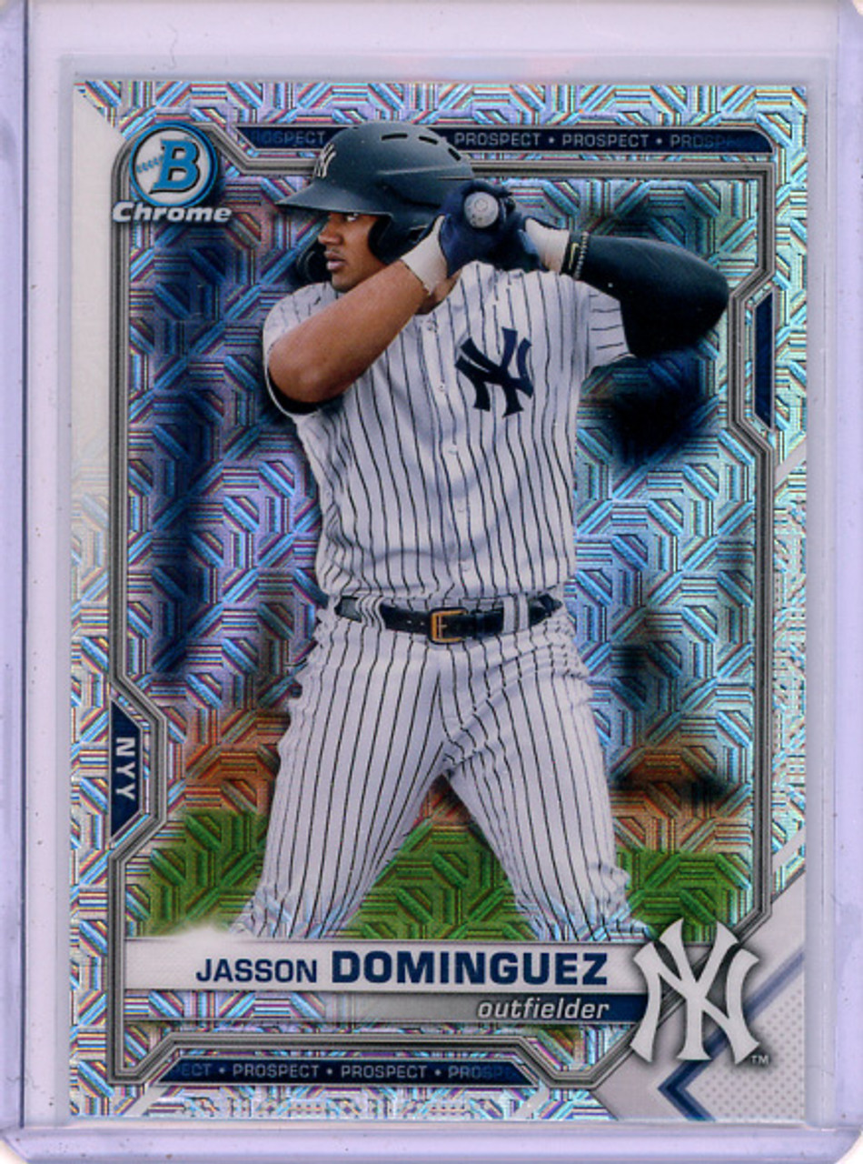 Jasson Dominguez 2021 Bowman Chrome Prospects #BCP-213 Mega Box Refractors (CQ)