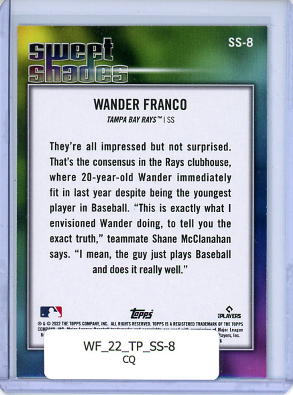 Wander Franco 2022 Topps, Sweet Shades #SS-8 (CQ)