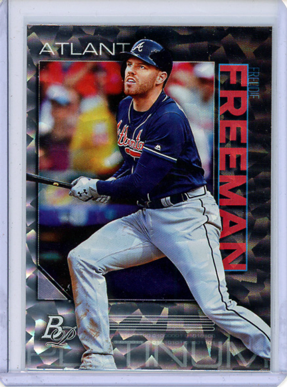 Freddie Freeman 2020 Bowman Platinum #16 Ice (CQ)