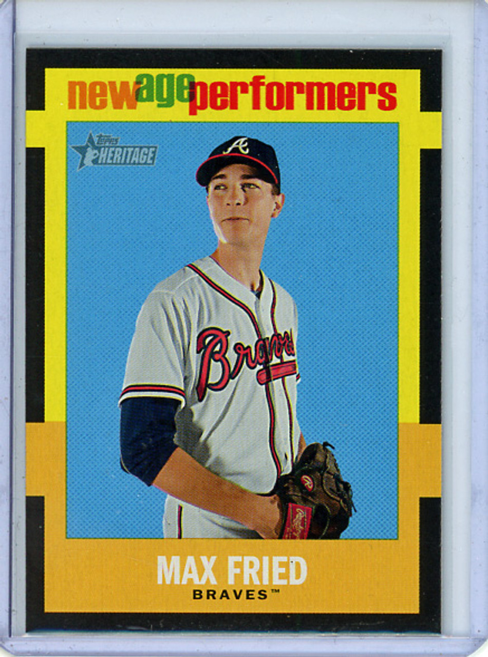 Max Fried 2020 Heritage, New Age Performers #NAP-23 (CQ)