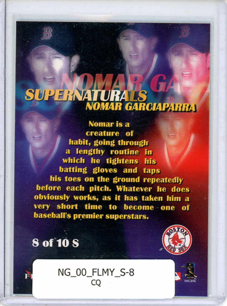 Nomar Garciaparra 2000 Mystique, Supernaturals #S-8 (CQ)