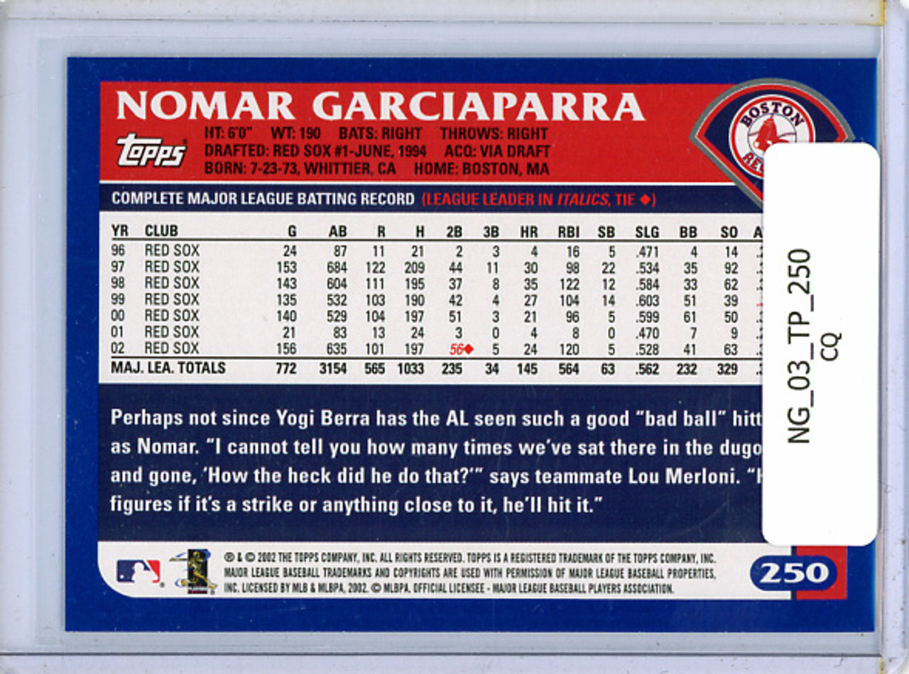 Nomar Garciaparra 2003 Topps #250 (CQ)