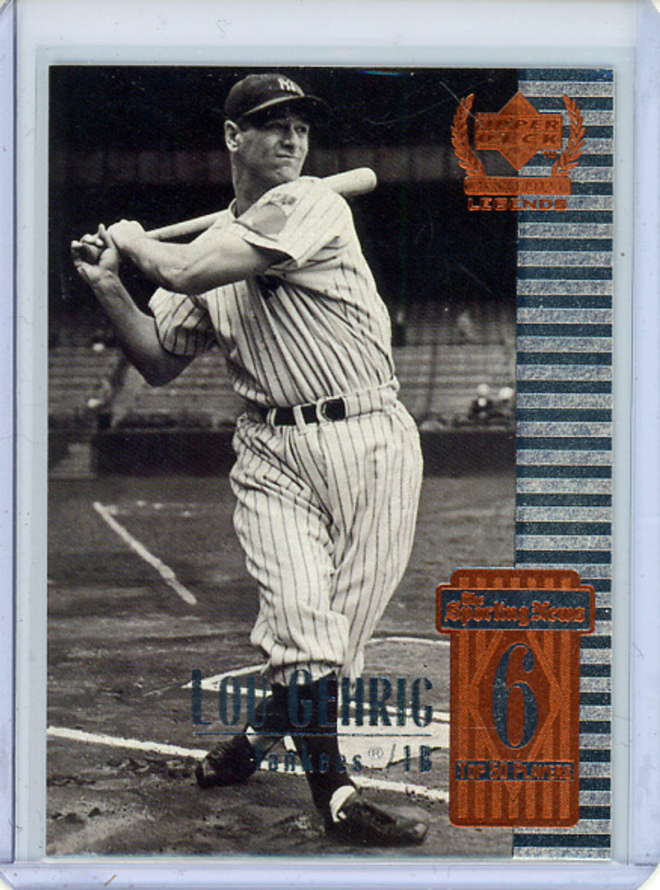 Lou Gehrig 1999 Century Legends #6 (CQ)