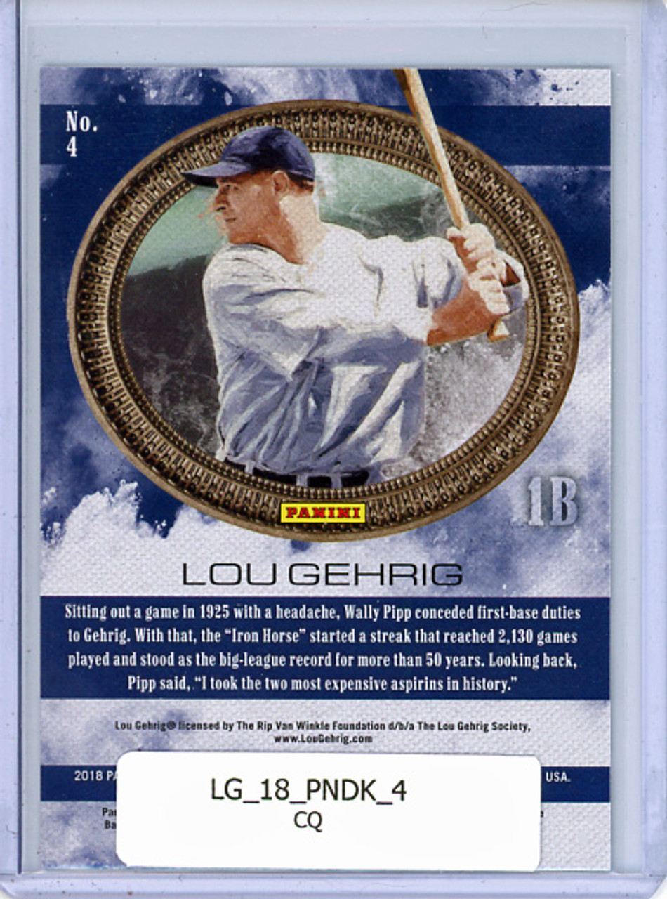 Lou Gehrig 2018 Diamond Kings #4 (CQ)