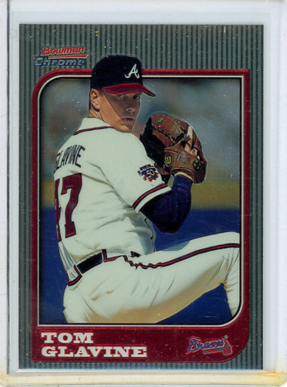 Tom Glavine 1997 Bowman Chrome #63 (CQ)