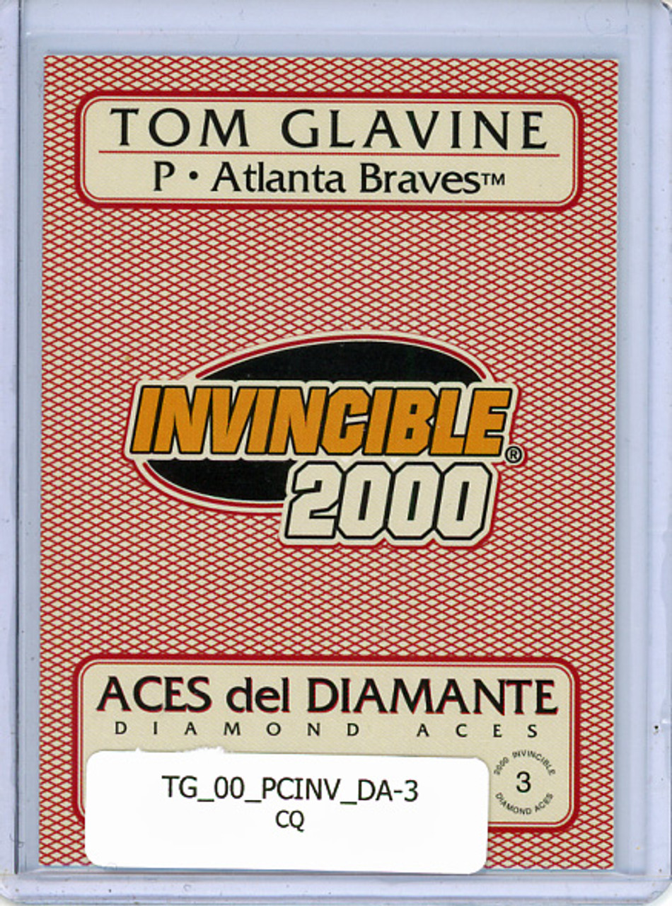Tom Glavine 2000 Pacific Invincible, Diamond Aces #3 (CQ)