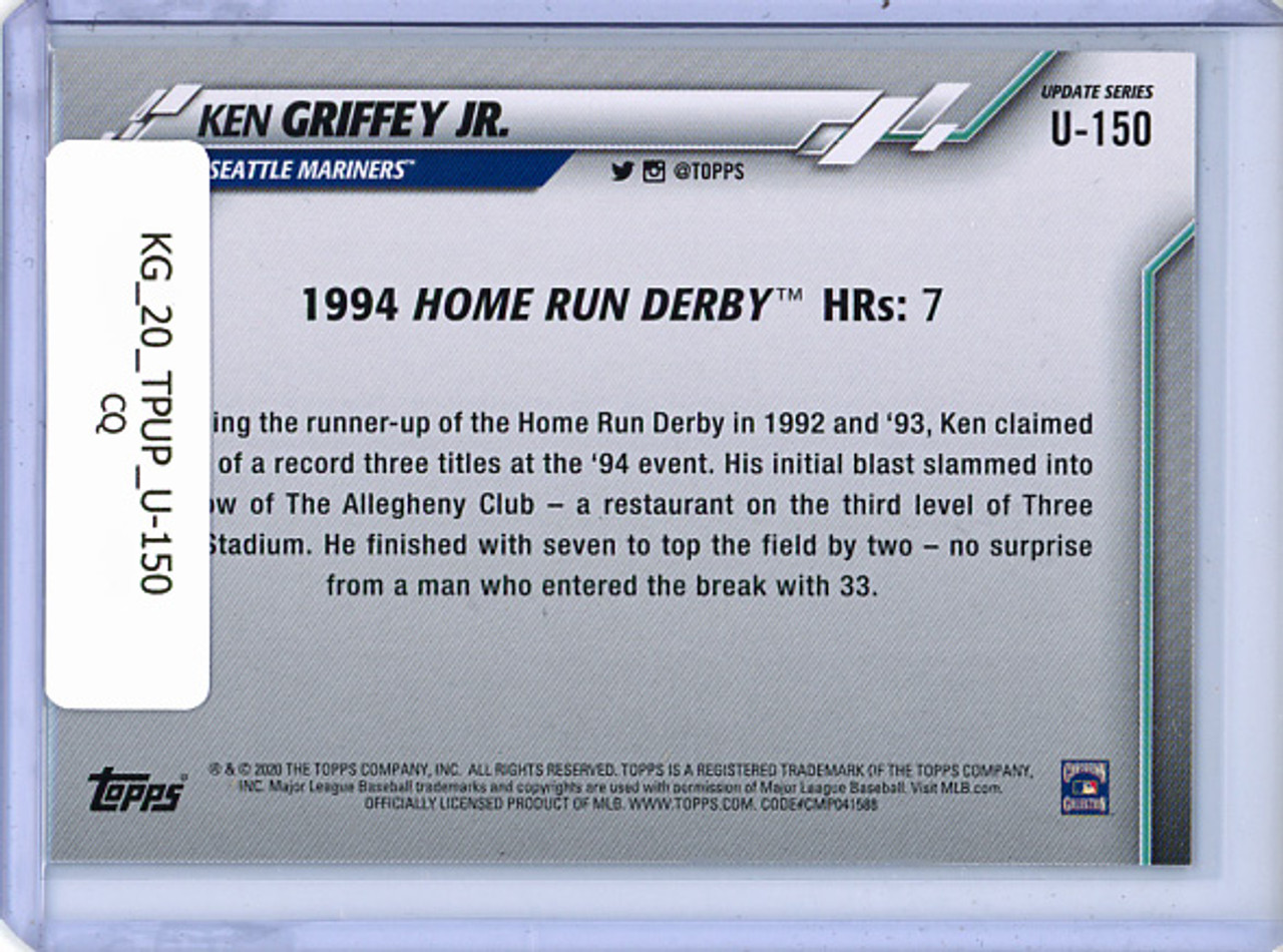 Ken Griffey Jr. 2020 Topps Update #U-150 Home Run Derby (CQ)