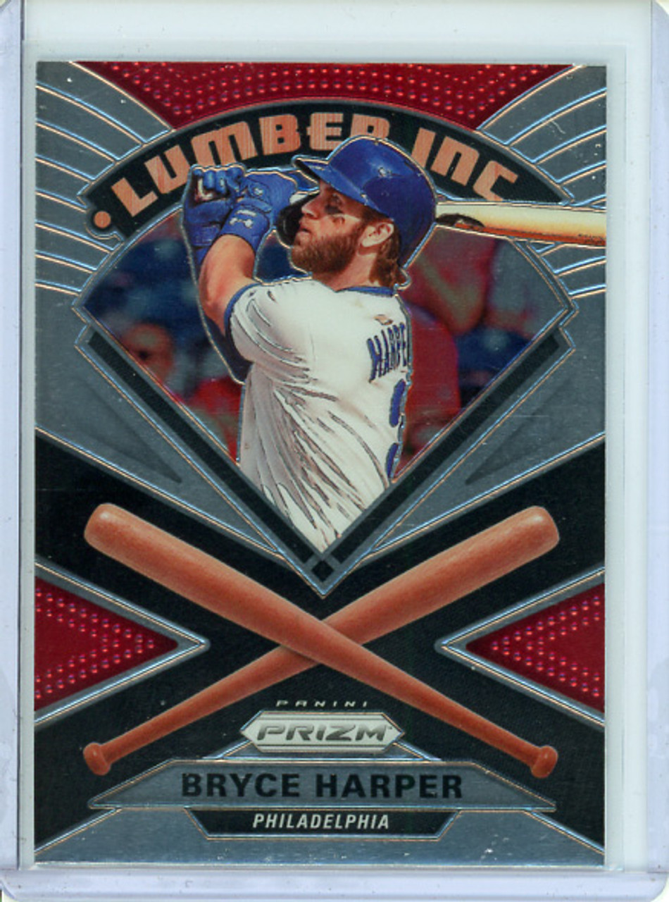 Bryce Harper 2020 Prizm, Lumber Inc #LI-8 (CQ)