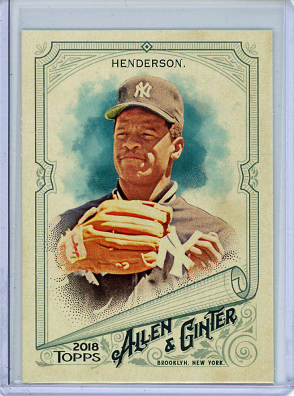 Rickey Henderson 2018 Allen & Ginter #341 (CQ)