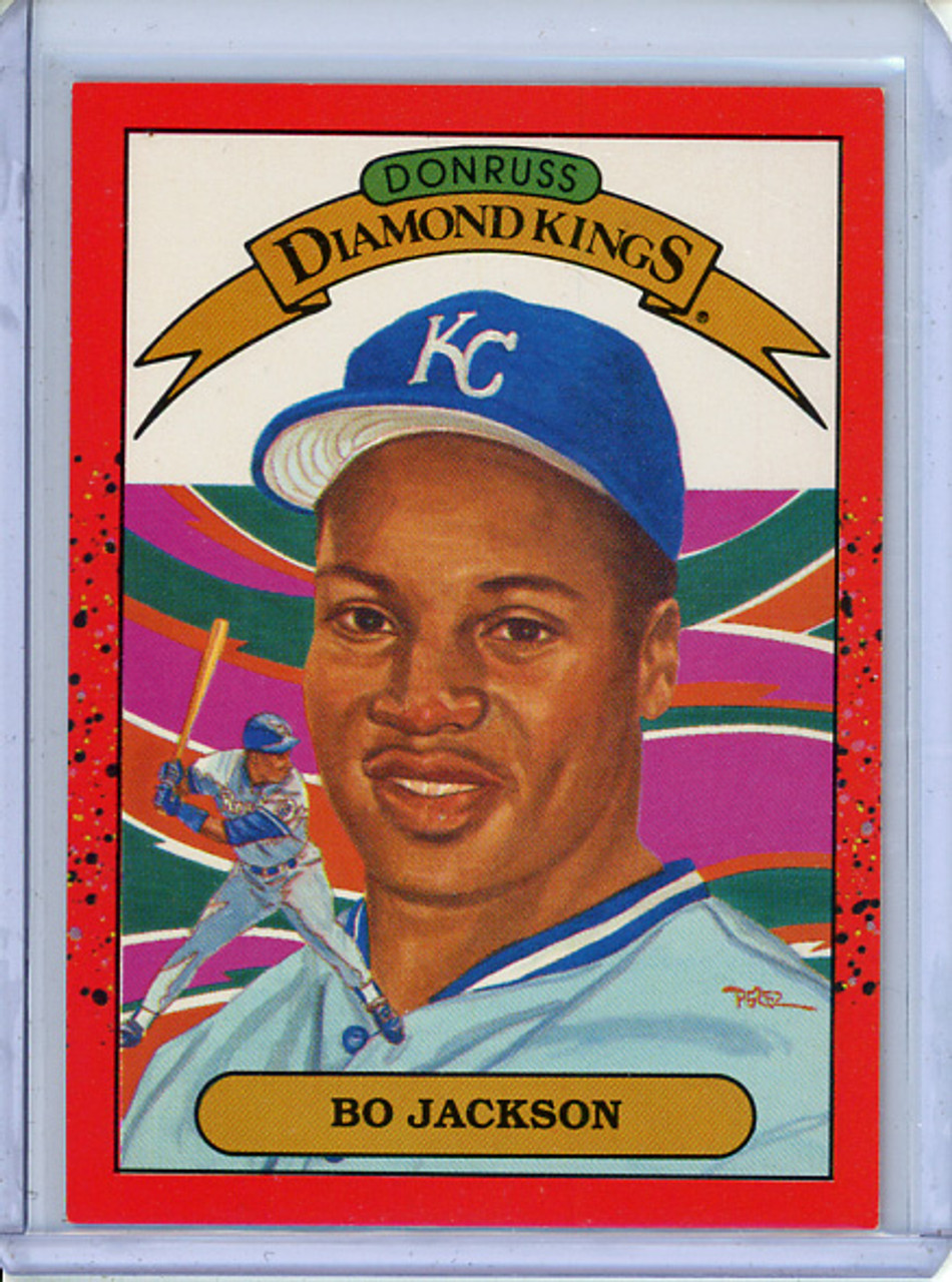 Bo Jackson 1990 Donruss #1 Diamond Kings (CQ)