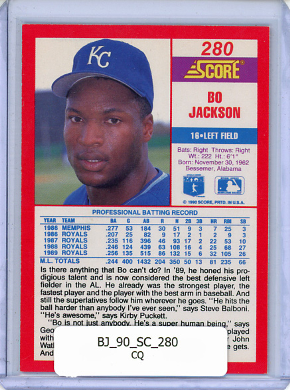 Bo Jackson 1990 Score #280 (CQ)