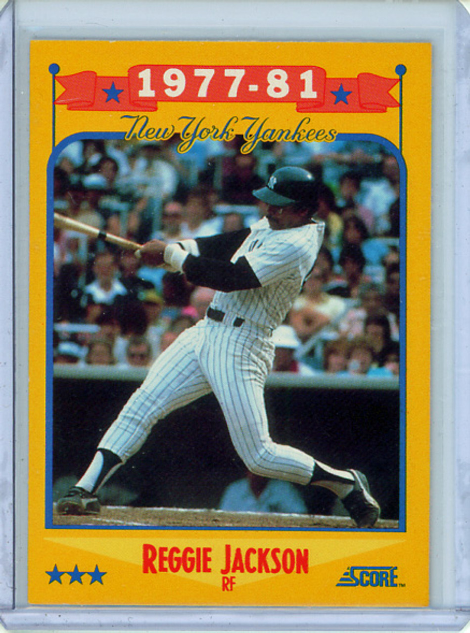 Reggie Jackson 1988 Score #502 Yankees (CQ)