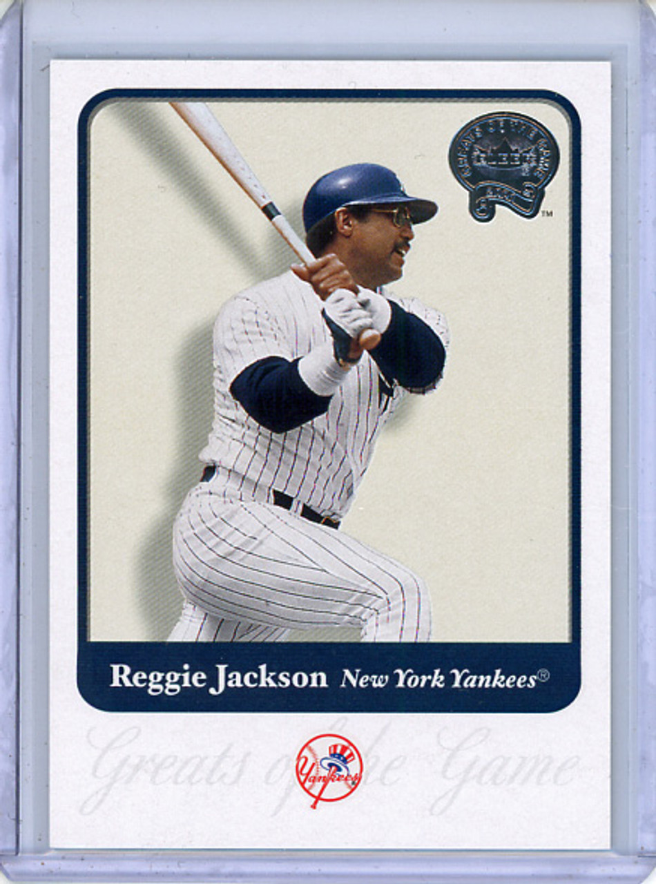 Reggie Jackson 2001 Fleer Greats of the Game #104 (CQ)
