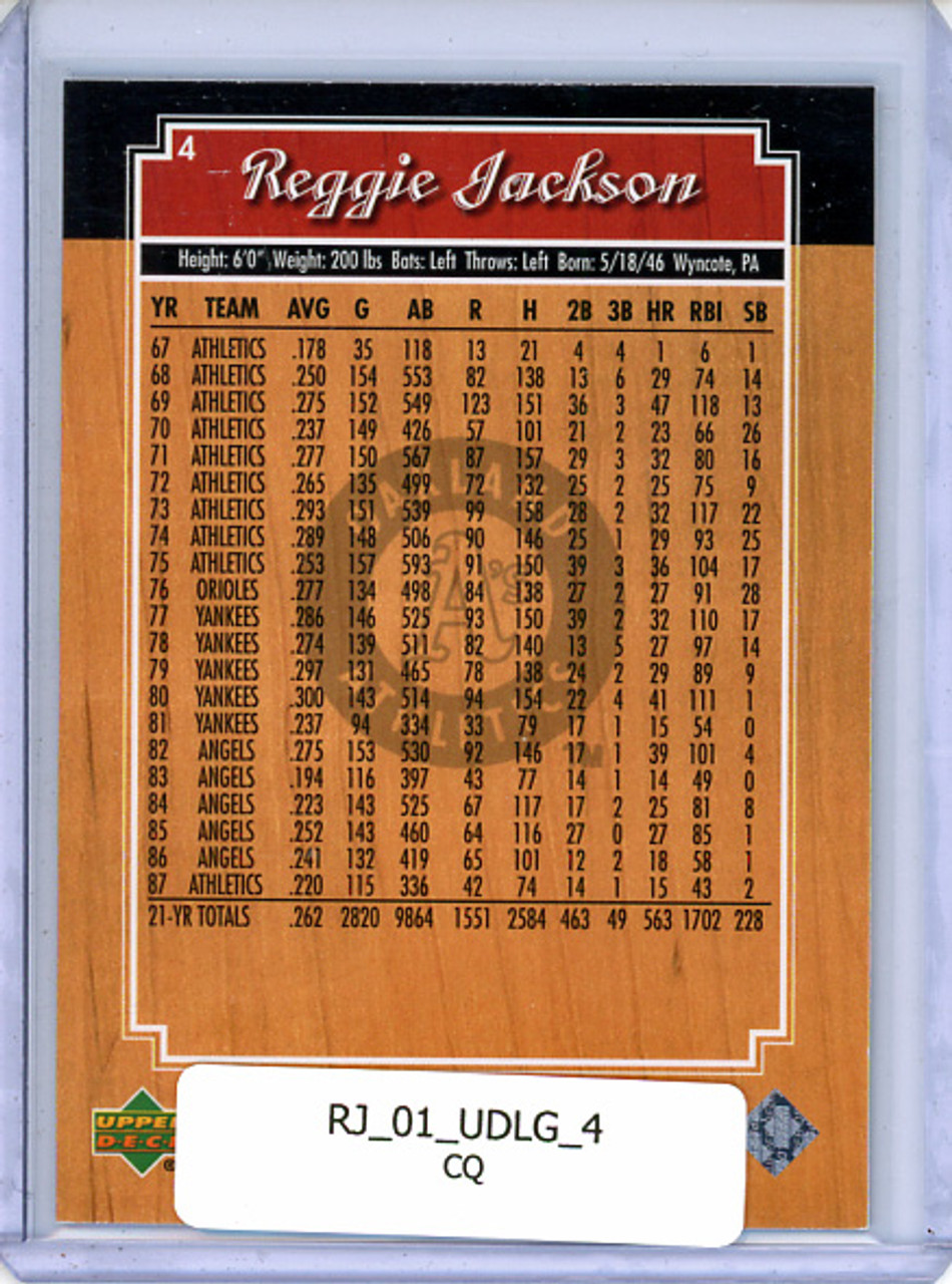 Reggie Jackson 2001 Legends #4 (CQ)