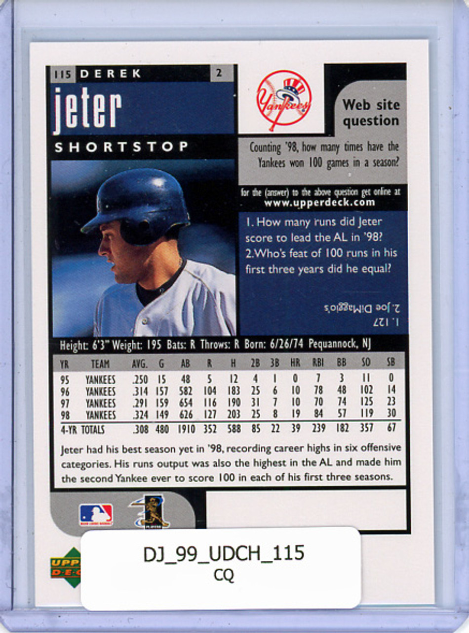 Derek Jeter 1999 Choice #115 (CQ)