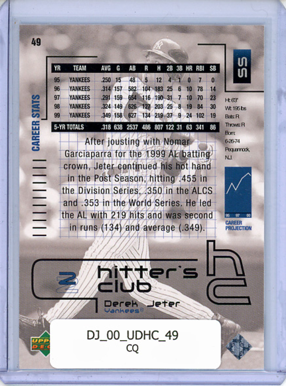 Derek Jeter 2000 Hitter's Club #49 (CQ)